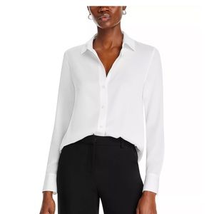 Vince slim fitted blouse